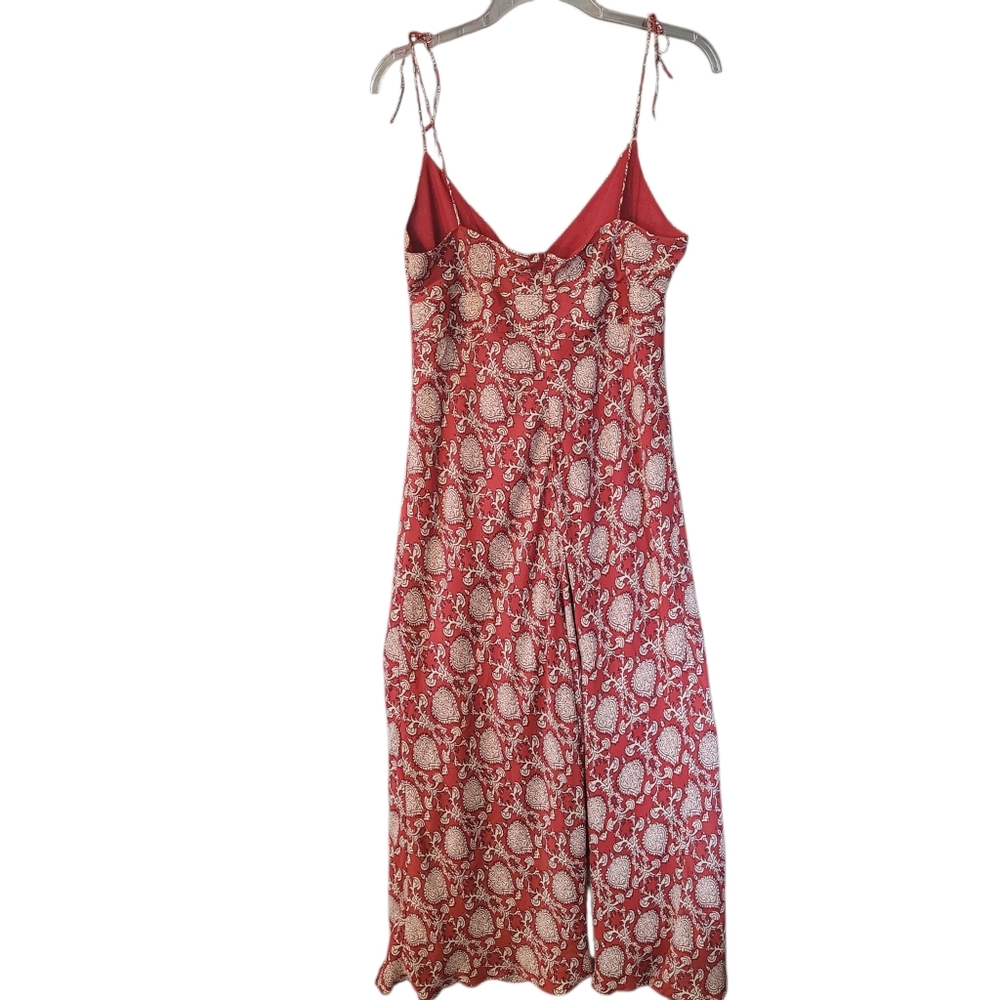 J. Crew 100% silk Y2K paisley slip dress - 12. M38 - Picture 6 of 8